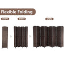 8 Panel Room Divider, Folding Screen