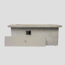 60" Propane Gas Fire Pit Table