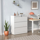 Lateral File Cabinet, Locking Heavy Duty, Anti-Tip Safety Interlock, Vertical Storage For Letter/Legal/A4 Files by Unique Piece Furniture