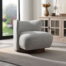 Lisa - Accent Chair - Gray Tweed by Unique Piece Furniture
