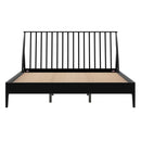 Bohemian Platform Bed With Tall Headboard by HouseOfZazla