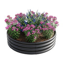 2PCS 47.24" Round Raised Garden Beds for Outdoor Gardening by HouseOfZazla