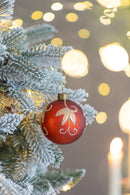 Christmas Ball Ornaments Decorative Hanging Tree Ornaments For Holiday Party Decorations by HouseOfZazla