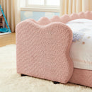 Cute Dinosaur Shaped Bed With Safety Guardrail, Toddler Frame by HouseOfZazla