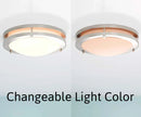 Brilli 13"W 1-Light LED "Get in Sync" Day-to-Night Circadian Flush Mount Light Fixture by LampsUSA