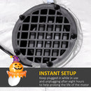 Inflatable Halloween Window Sticker Ghost with LED Lights – 41.3" Tall