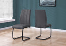 Dining Chair, Side, Upholstered For Dining Room, Contemporary & Modern (Set of 2) by HouseOfZazla