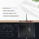 Modern Double Bowl Undermount Kitchen Sink by HouseOfZazla