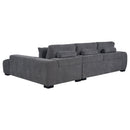Plather - Sectional Chaise Sofa by HouseOfZazla