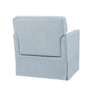 Timeless - Accent Armchair With Classic Track Arm Silhouette And Skirted Base
