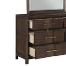 Kenzo - 6 Drawer Dresser - Walnut by HouseOfZazla
