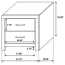 Brantford - 2 Drawer Nightstand
