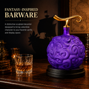 Fruit Whiskey & Wine Decanter, 34 OZ Anime Pirate Devil Colored Barware