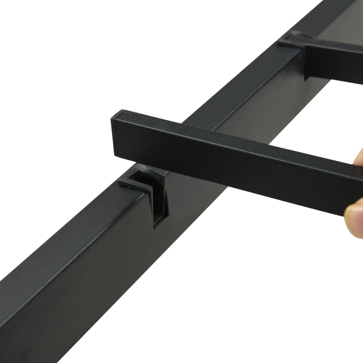 Modern Bed Frame With LED Lights, Upholstered Headboard, USB Charging, photo 15 of 25