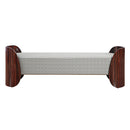 Jamonica - Bench - Gray & Dark Brown by Unique Piece Furniture