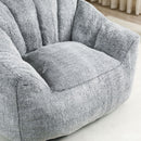 Beanbag Chair, Beanbag Sofa Chair With Armrests Stuffed High Density Foam by HouseOfZazla