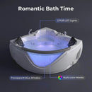 59" Light Luxury Double Corner Whirlpool Bathtub by HouseOfZazla