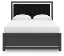 Zuraleus - Upholstered Panel Bed