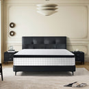 12" Hybrid Mattress Individual Pocket Spring, 7 Zoned Memory Foam by HouseOfZazla