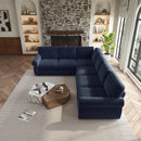 118" L-Shaped Convertible Sleeper Sofa