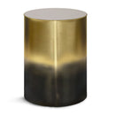 Curtis - Ombre Metal Cylinder Accent Table by HouseOfZazla