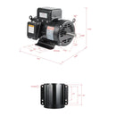 5HP Air Compressor Electric Motor 230V 25A 3450RPM CW/CCW Rotation by HouseOfZazla