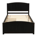 Platform Bed & Headboard, Footboard And Wood Slat Support by Unique Piece Furniture