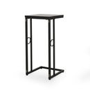 Essex Set of 2 Modern Black Metal End Tables by HouseOfZazla
