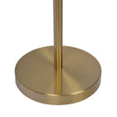 Verve - Floor Lamp With On / Off Switch Adjustable LED Round Base - Gold by HouseOfZazla