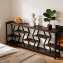 Durable Sofa Console Table with Generous Storage