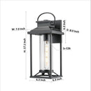 Textured Outdoor Porch Lights