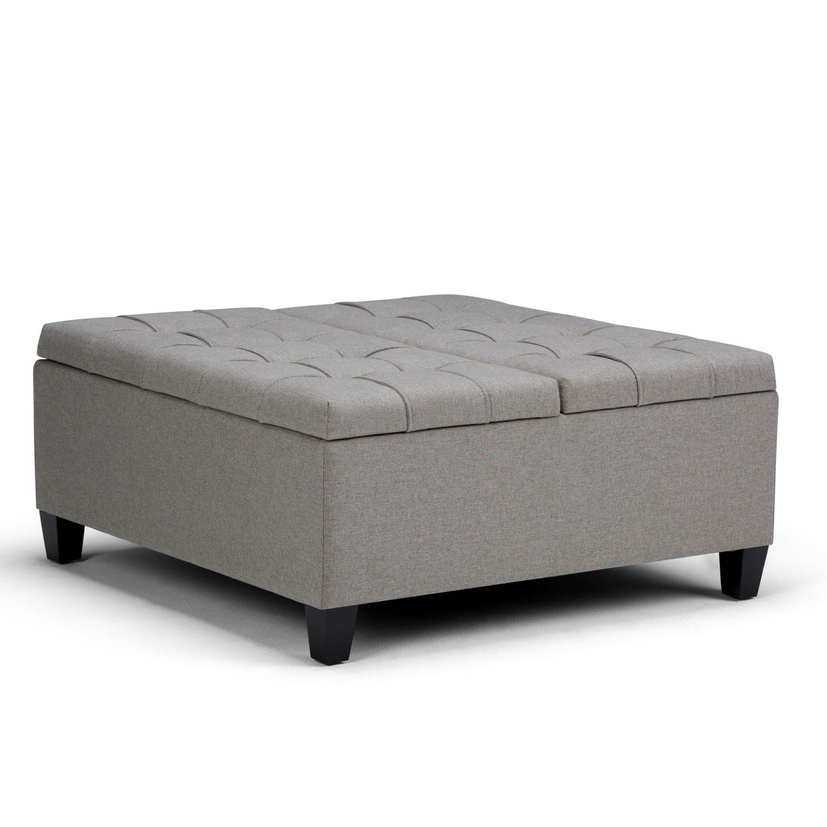 Harrison - Upholstered Coffee Table Storage Ottoman, photo 8 of 40