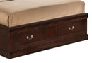 Louis Phillipe - Bookcase Storage Bed by HouseOfZazla