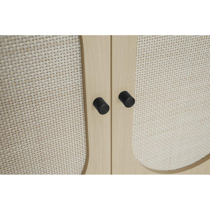 2 Door Shoe Rack, Freestanding Modern Shoe Storage Cabinet, for Entryway