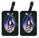 Staffie Luggage Tag