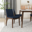 Laura - Mid-Century Modern Solid Wood Dining Chair (Set of 2) by Unique Piece Furniture