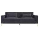 Aesthetic 3 Seater Couch With Classic Modern Appeal And Luxurious Soft Comfort by HouseOfZazla