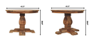 Solid Wood Valentina Round Dining Table