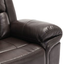 Home Theater Seating Manual Recliner Chair With Led Light Strip For Living Room by HouseOfZazla