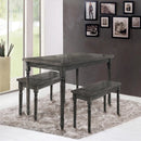 Rectangular Dining Table - Gray by HouseOfZazla