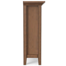 Redmond - Entryway Cabinet With Adjustable Shelves And Drawers - Brown