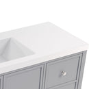 Bathroom Vanity With Separate Sink, Soft Close Doors And 4 Drawers by HouseOfZazla