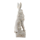 Large Magnesium Sitting Rabbit Figurine