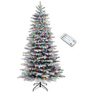 6.5ft Snow Flocked Artificial Christmas Tree