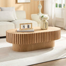 43.7 Inch Modern Handcrafted Drum Coffee Table by HouseOfZazla