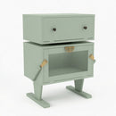 Robot LED Nightstand With 360° Rotating Drawer by HouseOfZazla