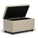 Cosmopolitan - Upholstered Storage Ottoman by HouseOfZazla