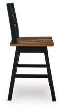 Wildenauer - Swivel Stool (Set of 2) by Unique Piece Furniture