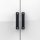 8x12 Ft Metal Outdoor Storage Shed with Window, Floor Base, Air Vents and Double Hinged Door