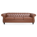 Rolled Arm Chesterfield 3 Seater Sofa by Unique Piece Furniture